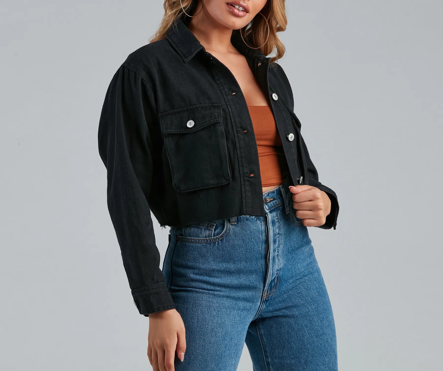 Keep It Chill Relaxed Denim Jacket - Image 4