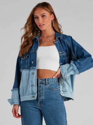 Effortless Trendsetter Denim Jacket