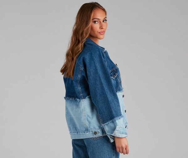 Effortless Trendsetter Denim Jacket - Image 3