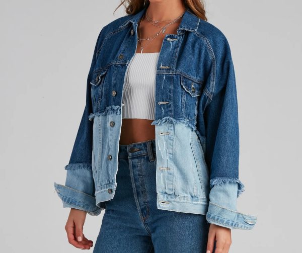 Effortless Trendsetter Denim Jacket - Image 4