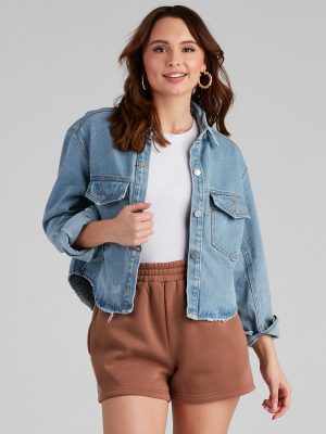 Denim Daze Distressed Jacket