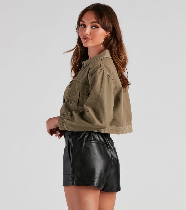 Totally Favored Denim Trucker Jacket - Image 2