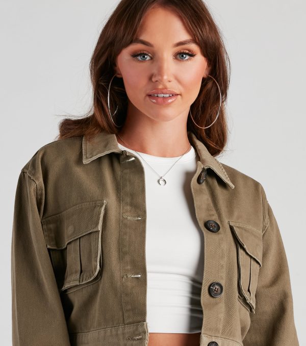 Totally Favored Denim Trucker Jacket - Image 4