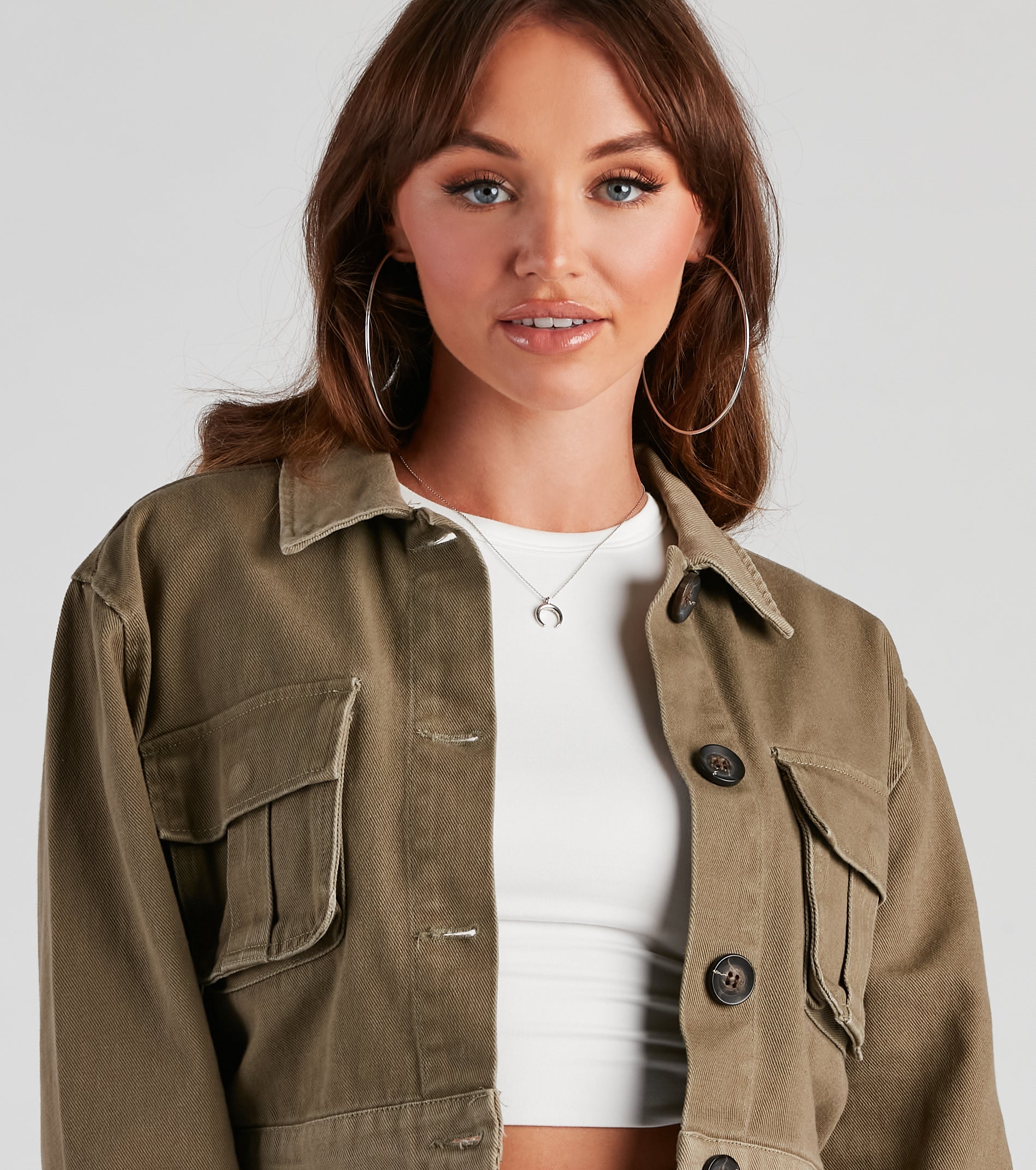 Totally Favored Denim Trucker Jacket - Image 4