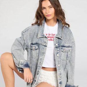 Easy Like Oversized Denim Jacket