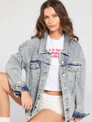 Easy Like Oversized Denim Jacket