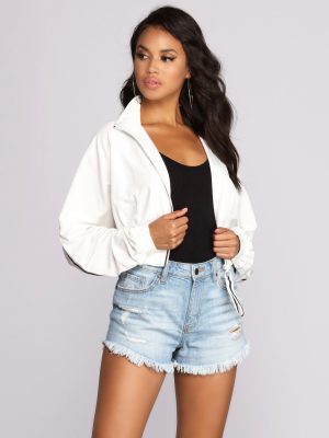 Stripe Game On Point Jacket