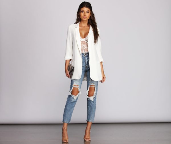 Making The Rules Boyfriend Blazer - Image 4