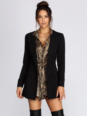 Hello Gorgeous Blazer Dress