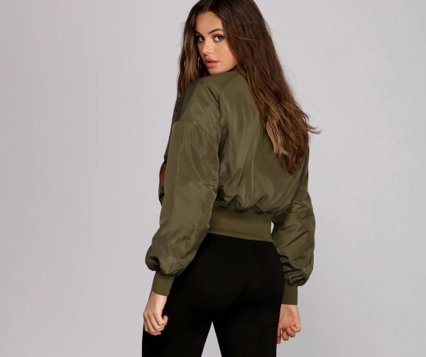 Set It Off Bomber Jacket - Image 8