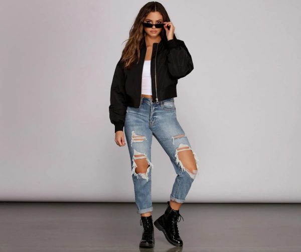 Set It Off Bomber Jacket - Image 2