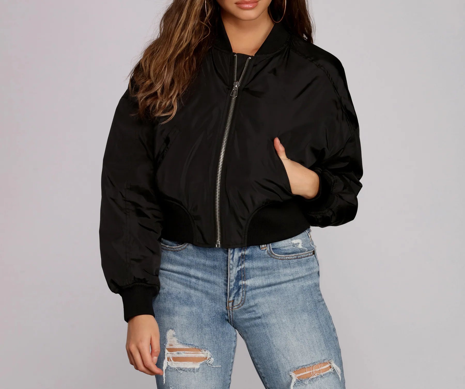 Set It Off Bomber Jacket - Image 3