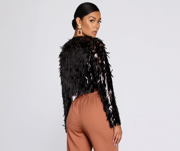 Till' Midnight Sequin Jacket - Image 2