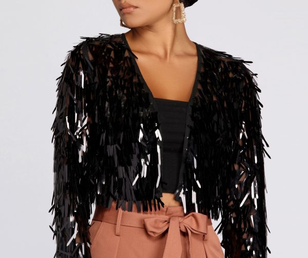 Till' Midnight Sequin Jacket - Image 4