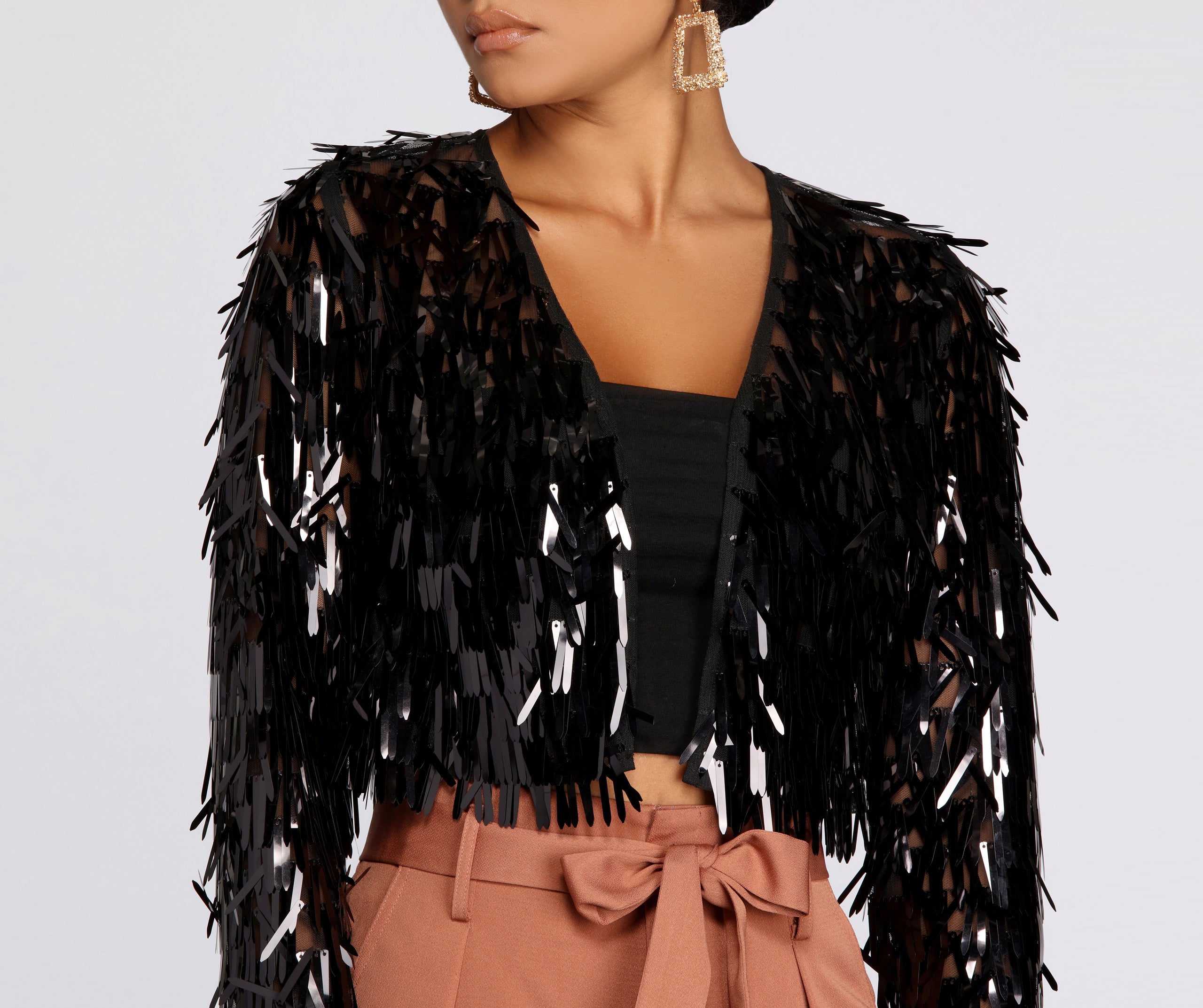 Till' Midnight Sequin Jacket - Image 4