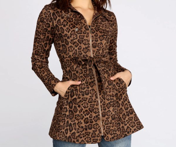 City Chic Babe Trench Dress - Image 9