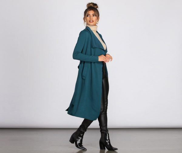 You Better Work Trench Coat - Image 3