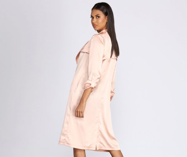 Satin Dreams Trench Duster - Image 2