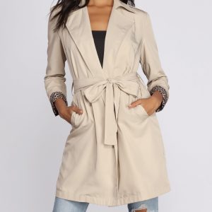 Touch Of Leopard Over-sized Blazer