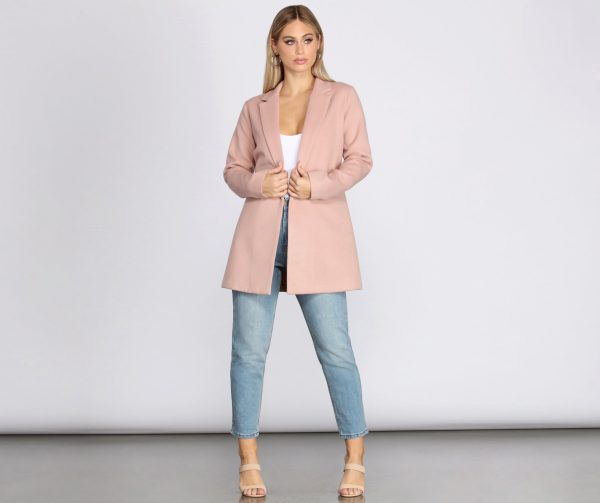Unapologetically Girly Trench Coat - Image 3