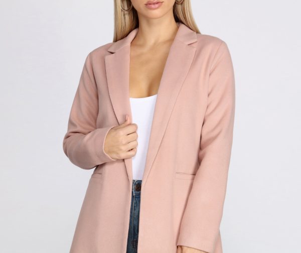 Unapologetically Girly Trench Coat - Image 4