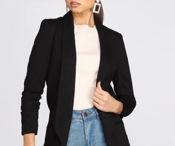 Set The Rules Boyfriend Blazer - Image 3