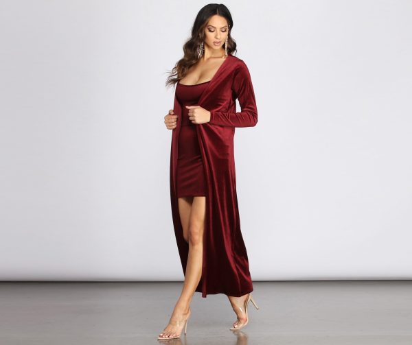 Velvet Luxe Duster - Image 4