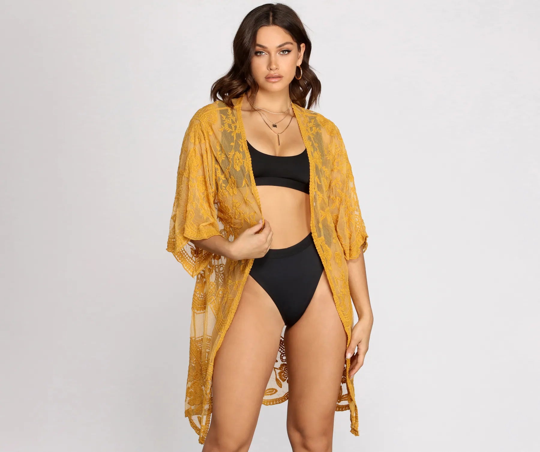 Desert Wanderer Crochet Kimono - Image 10