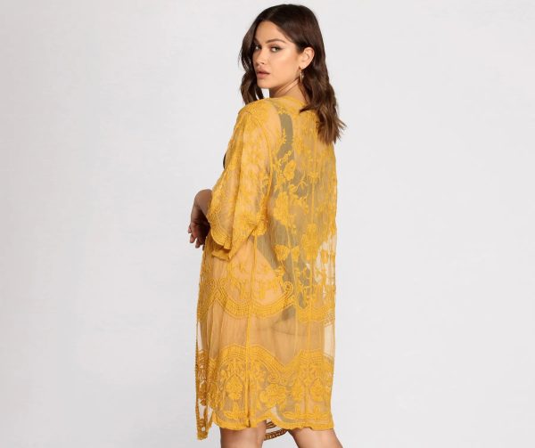 Desert Wanderer Crochet Kimono - Image 11