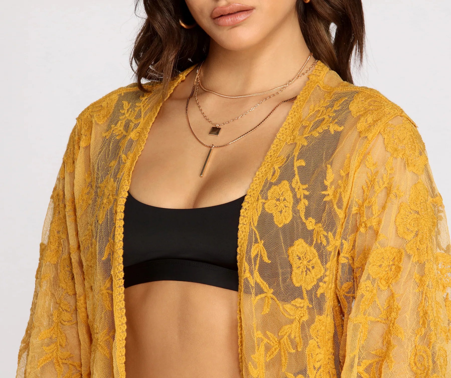Desert Wanderer Crochet Kimono - Image 12