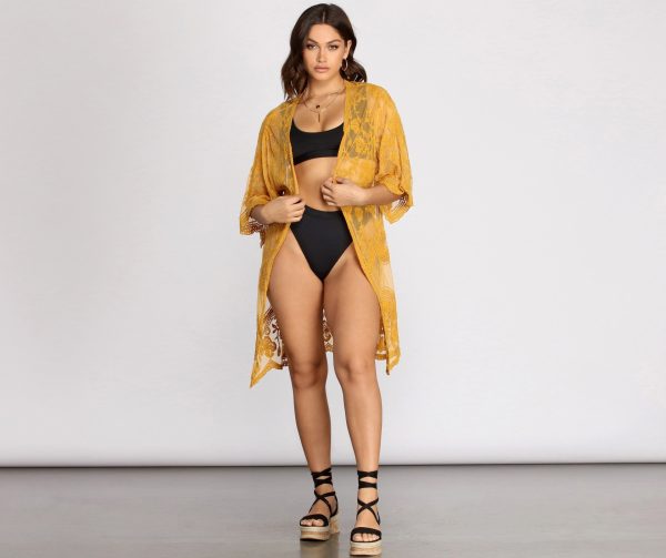Desert Wanderer Crochet Kimono - Image 13