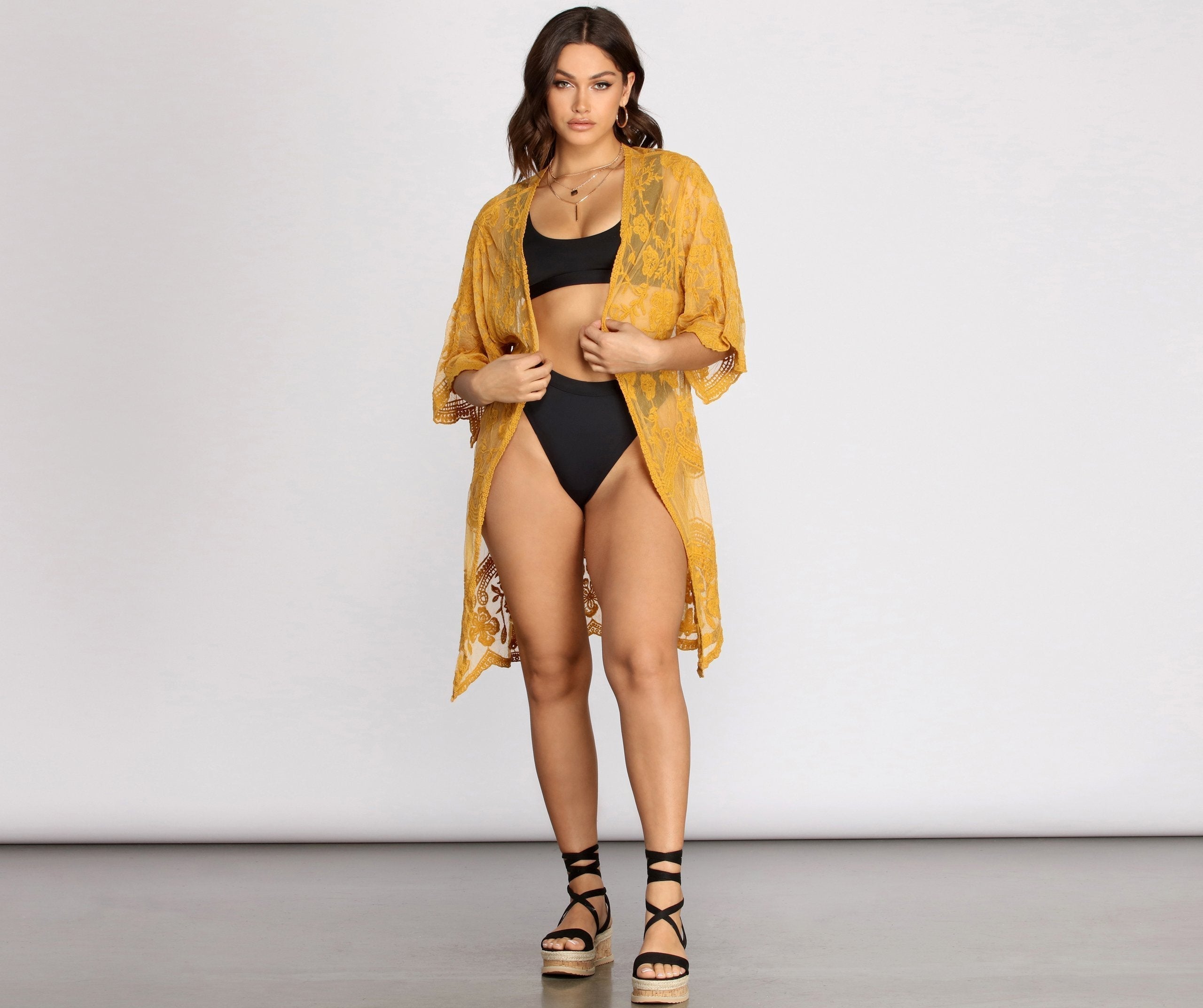 Desert Wanderer Crochet Kimono - Image 13
