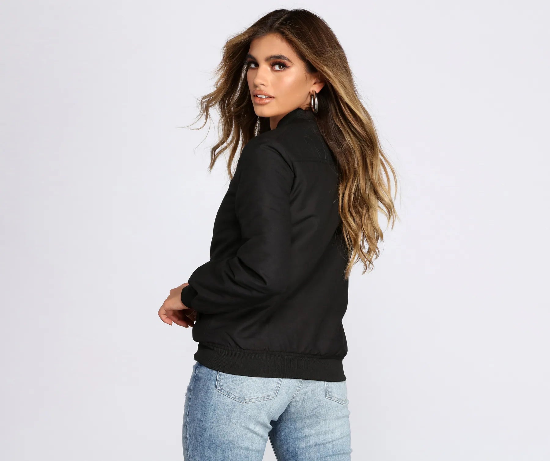 Talk That Talk Bomber Jacket - Image 2