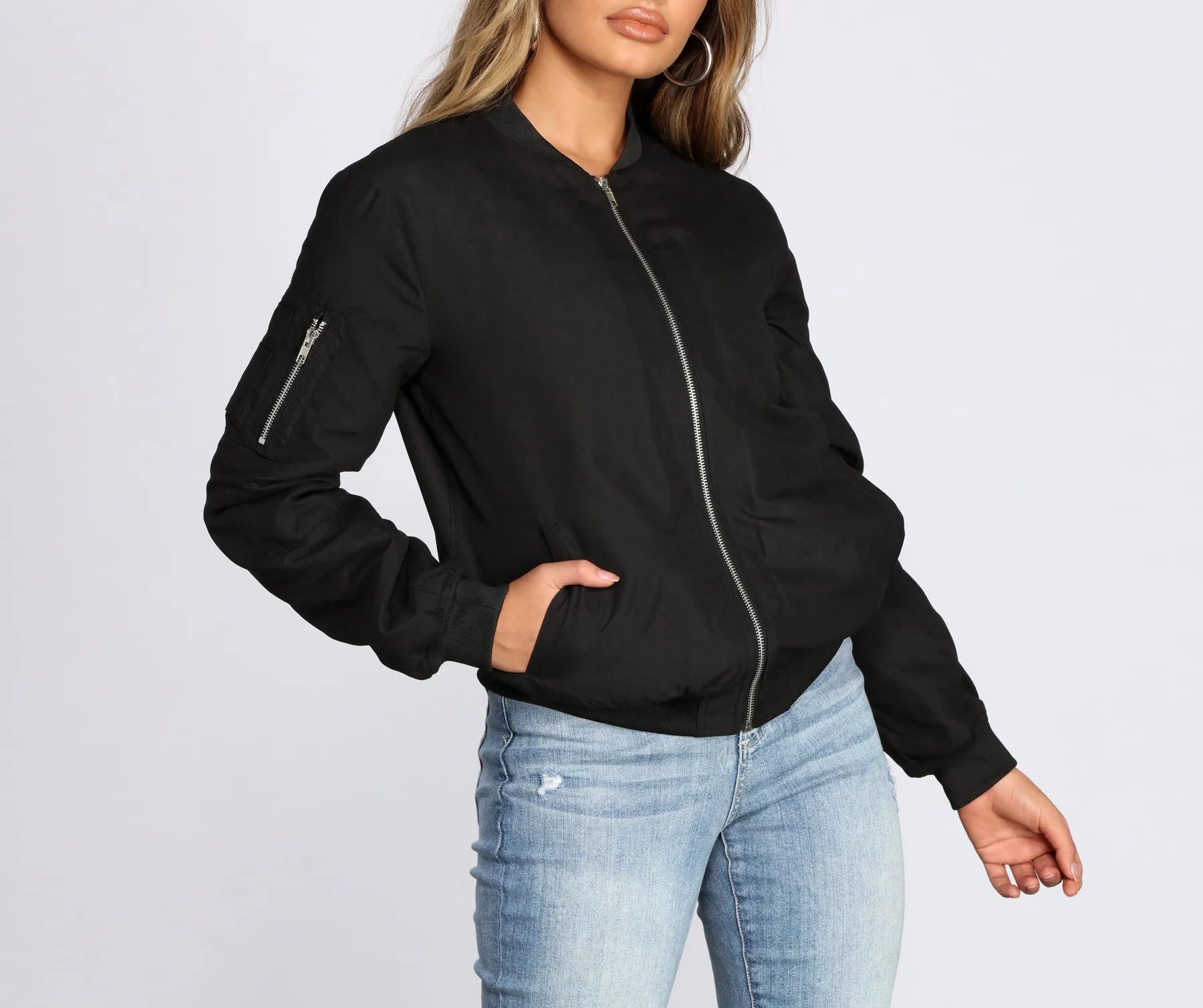 Talk That Talk Bomber Jacket - Image 3