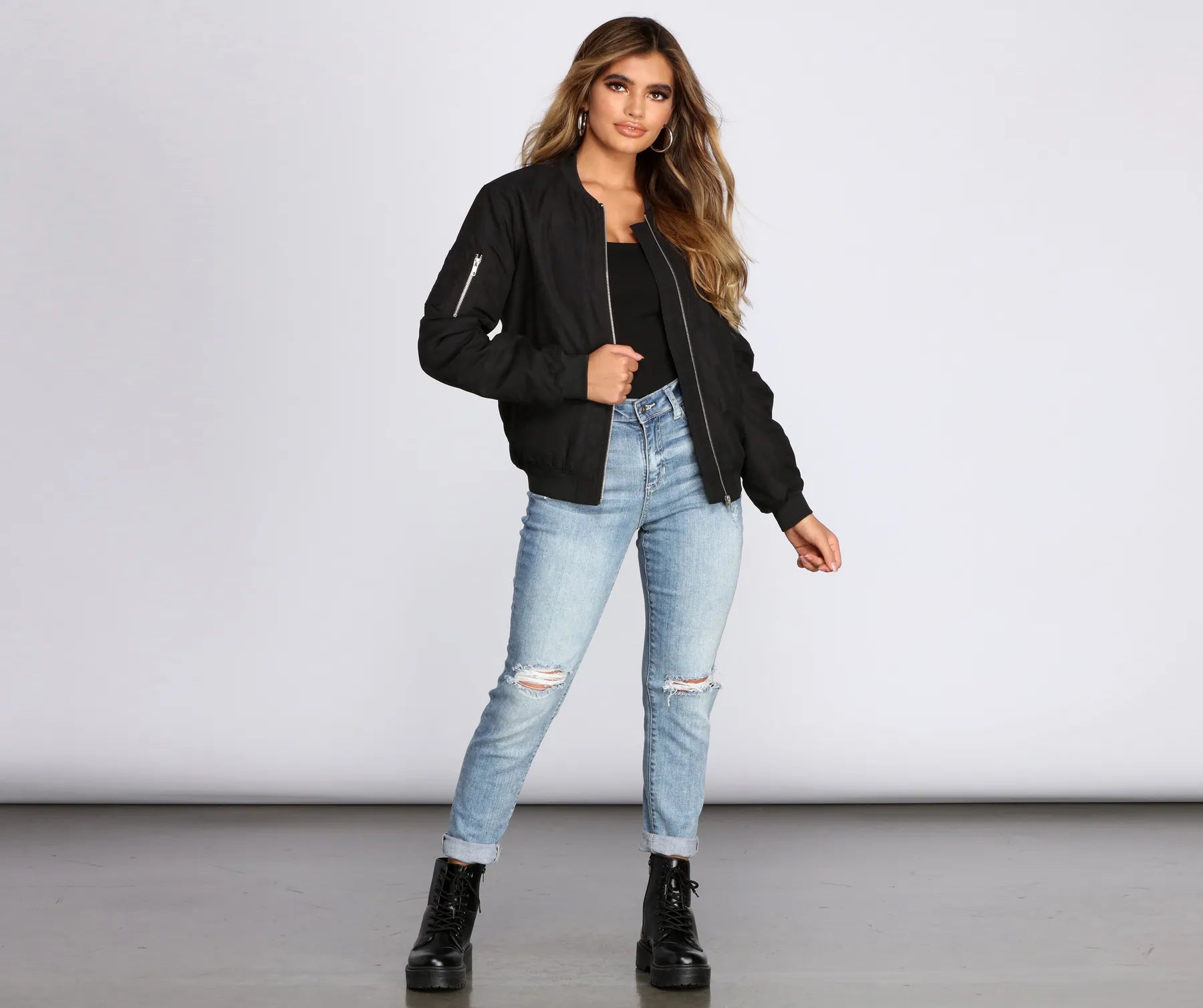 Talk That Talk Bomber Jacket - Image 4