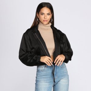As Per Usual Cropped Jacket