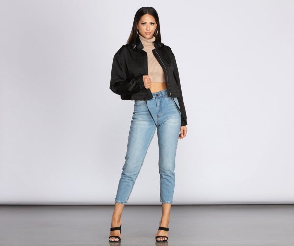 As Per Usual Cropped Jacket - Image 3