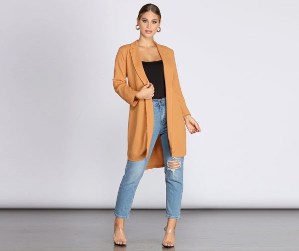 Dressed To Impress Belted Trench - Image 7