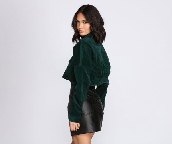 Button Up Corduroy Jacket - Image 6