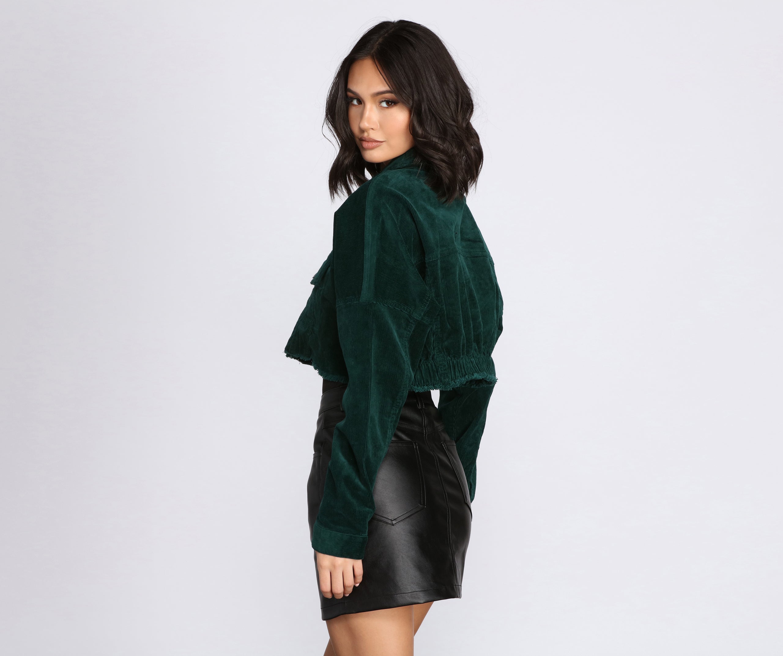Button Up Corduroy Jacket - Image 6