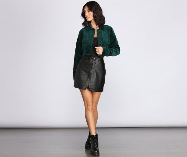 Button Up Corduroy Jacket - Image 7