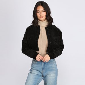 Button Up Corduroy Jacket