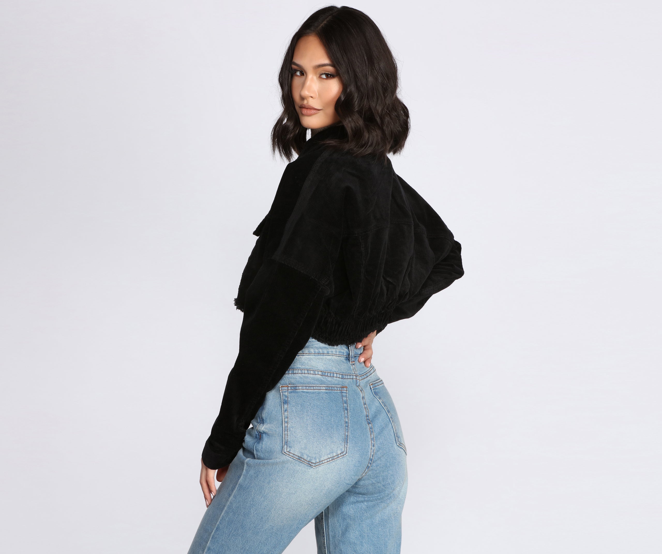 Button Up Corduroy Jacket - Image 2