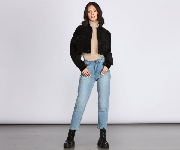 Button Up Corduroy Jacket - Image 3