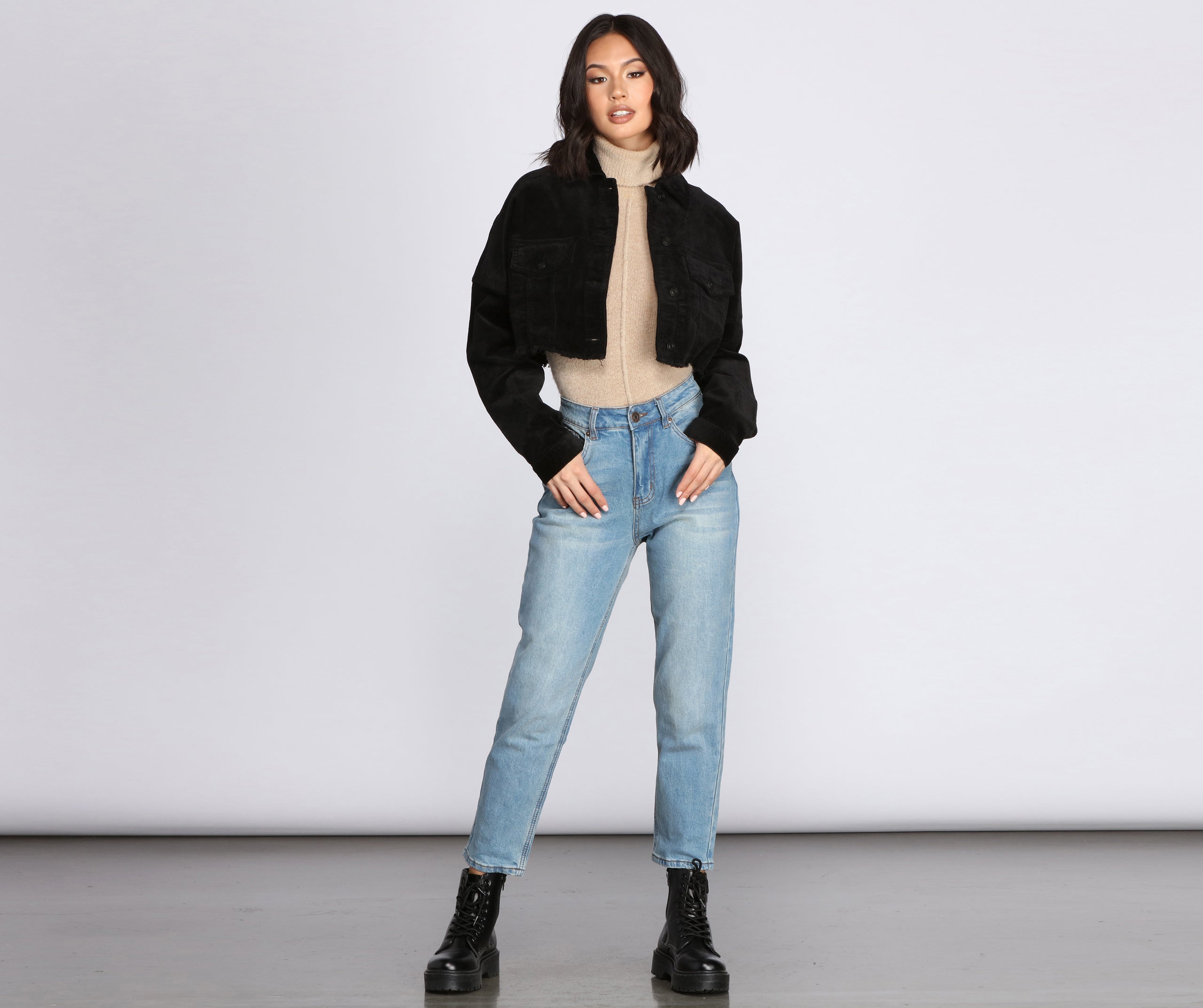 Button Up Corduroy Jacket - Image 3