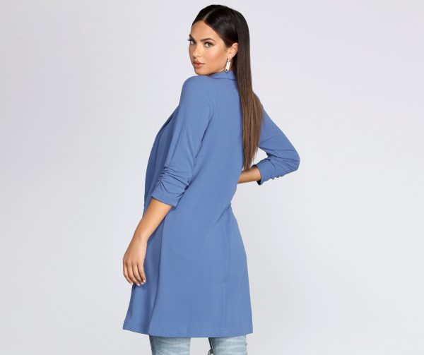 Boss Babe Crepe Longline Blazer - Image 25