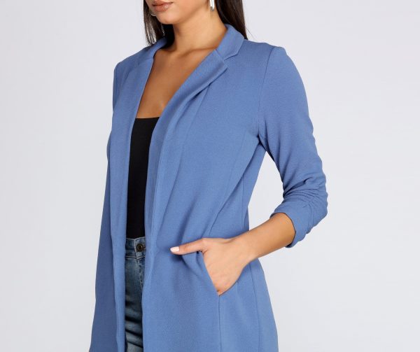 Boss Babe Crepe Longline Blazer - Image 27