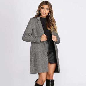 The Classic Herringbone Coat