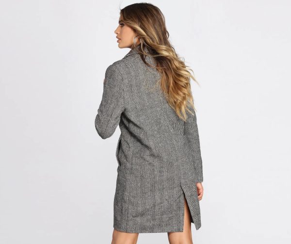The Classic Herringbone Coat - Image 2