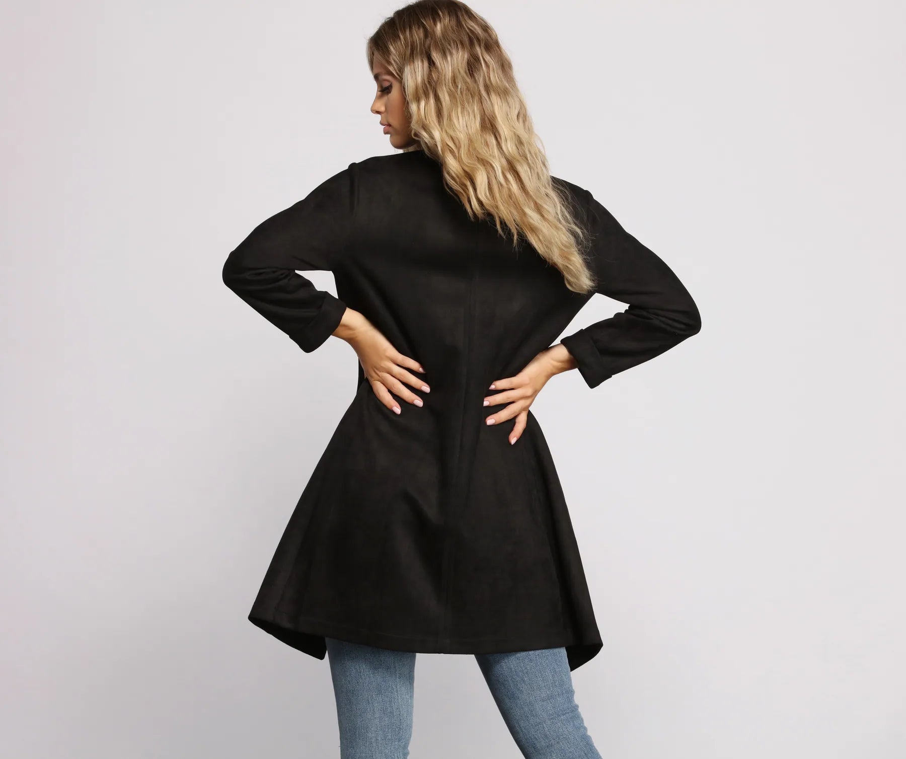 Major Boss Babe Long Line Blazer - Image 6